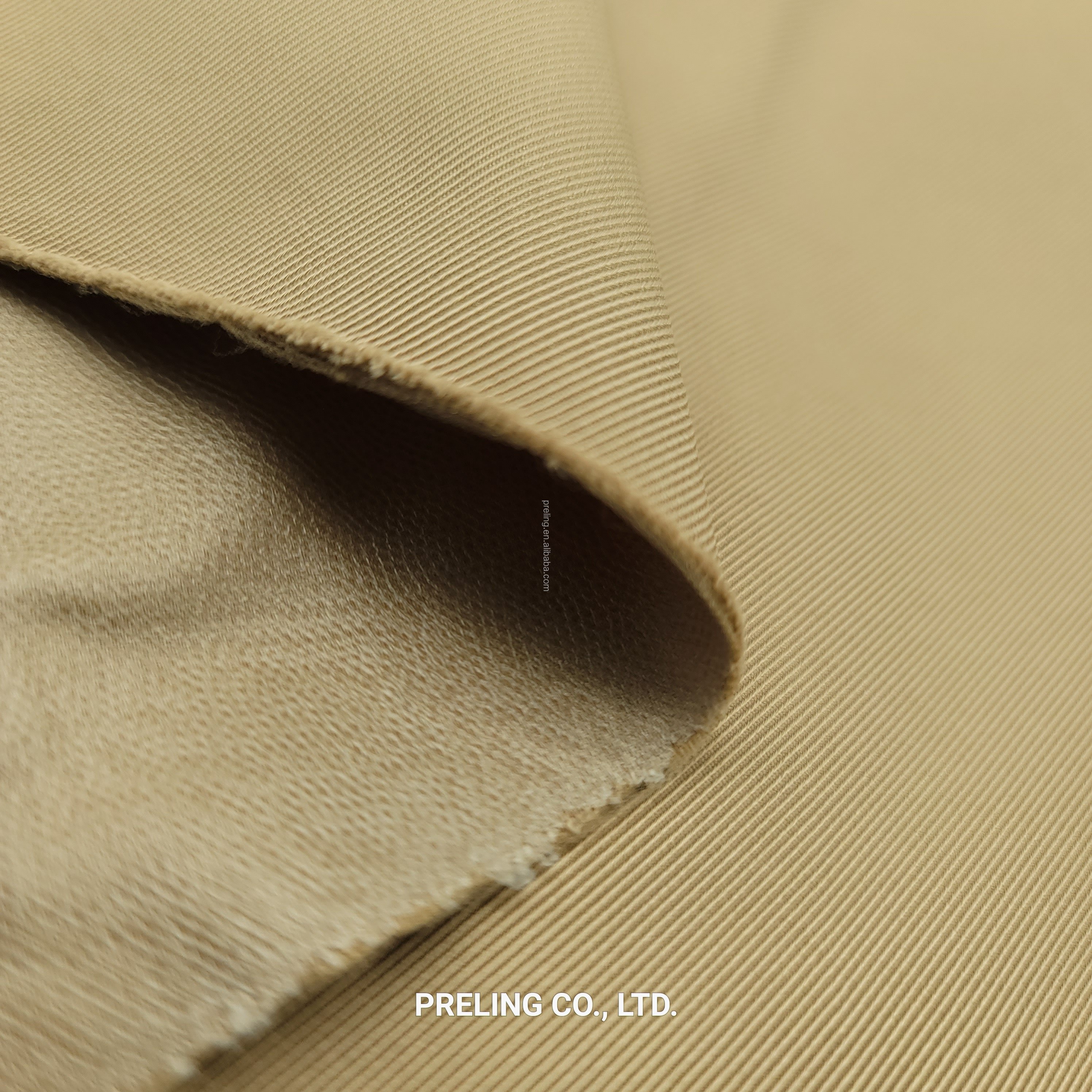 New collection sorona polyester weft stretch twill fabric for jacket coat clothing