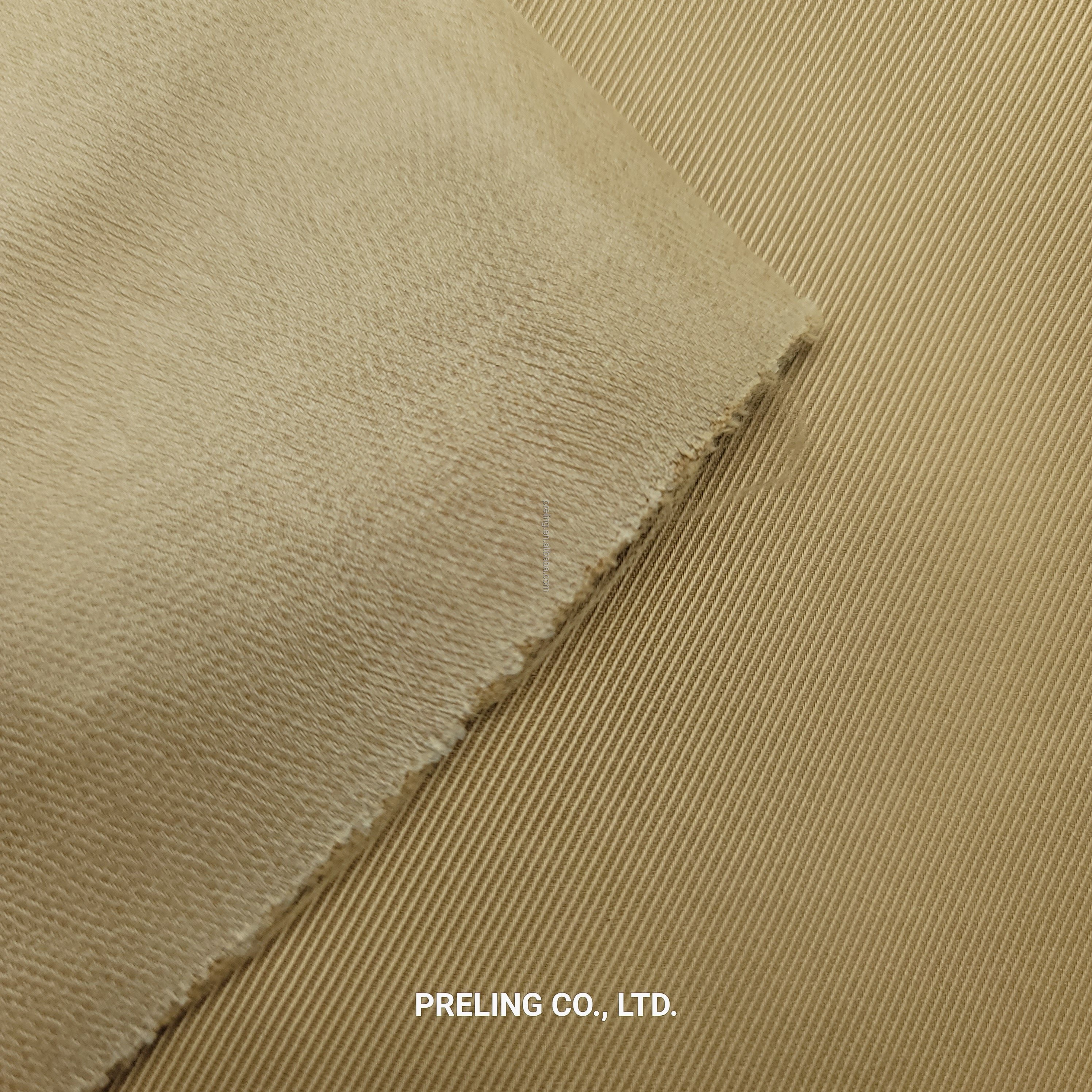 New collection sorona polyester weft stretch twill fabric for jacket coat clothing