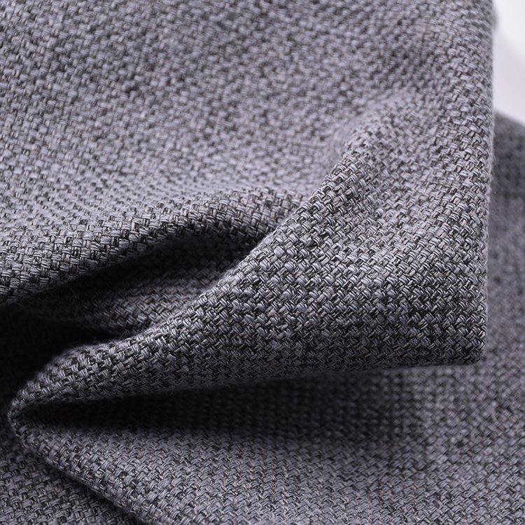 High Quality Cheap Sofa Fabrics Imitation Linen Fabric Vinyl Fabric for Upholstery