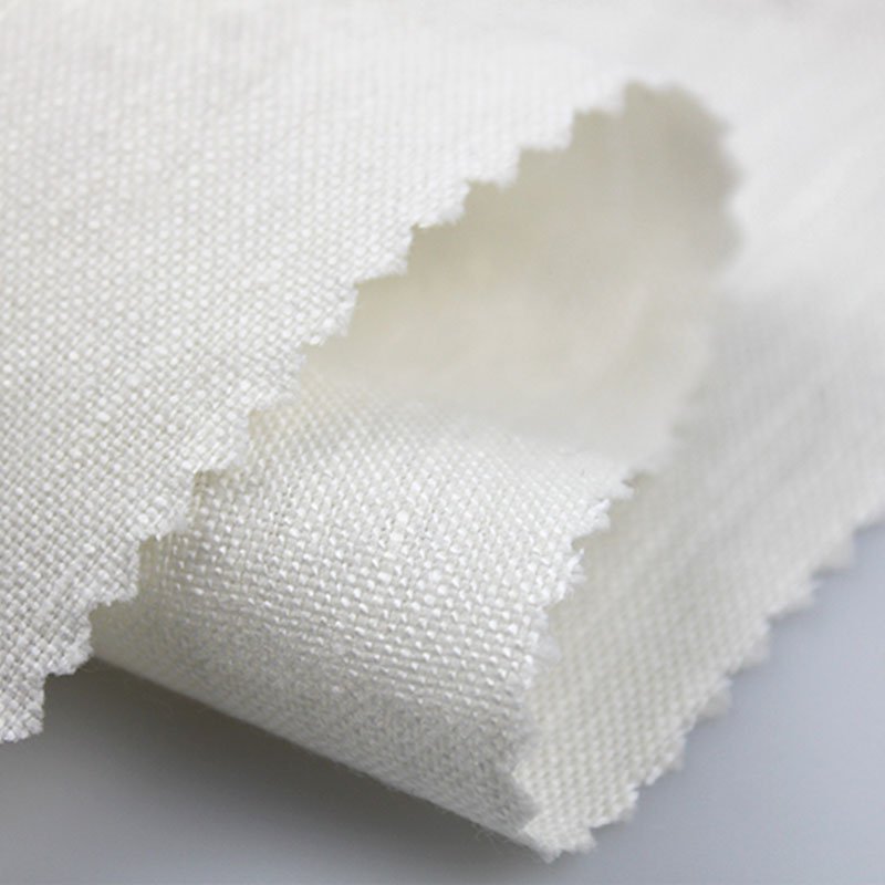 Fashionable High Quality Accept Wholesaler Linen Wool Yarn Dyed Fabric for Suit or Coat