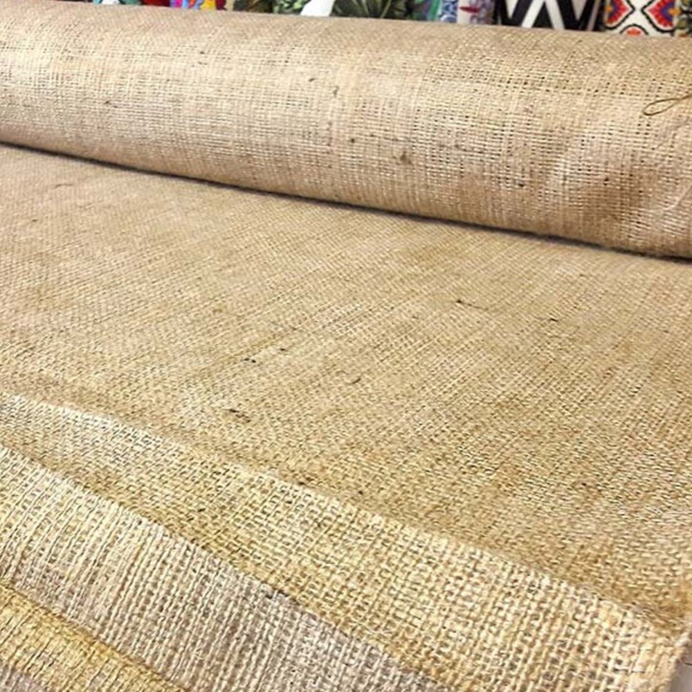 JIAHE Environmental Friendly Laminated Jute Cloth Burlap Fabrics Custom Colored Hemp Burlap Cloth