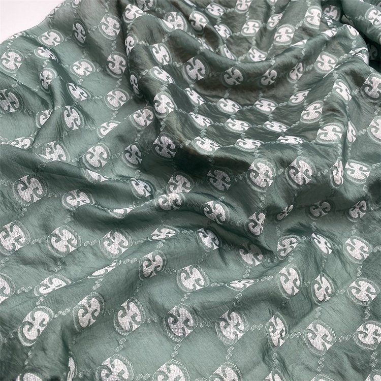 2020 SPRING COLLECTION FASHIONABLE BROCADE ORGANZA JACQUARD FABRIC FOR DRESS