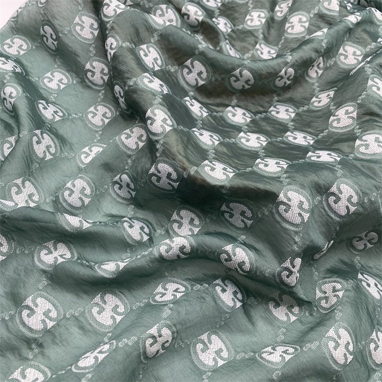2020 SPRING COLLECTION FASHIONABLE BROCADE ORGANZA JACQUARD FABRIC FOR DRESS