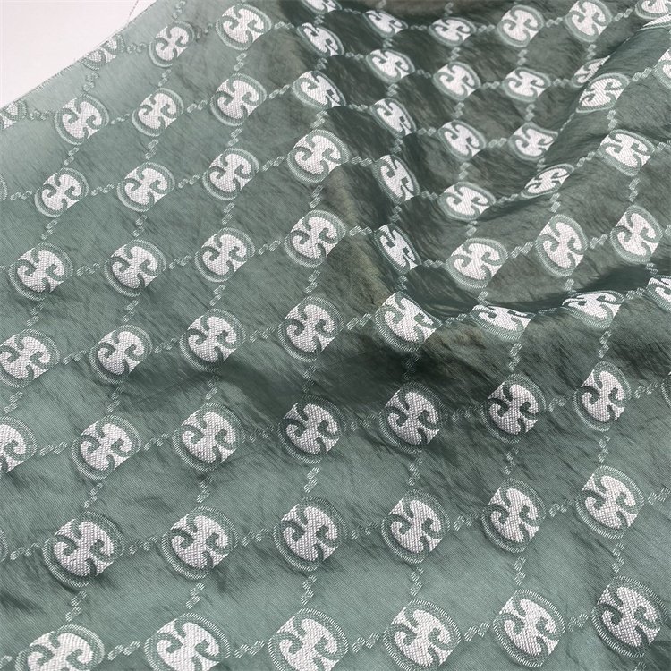 2020 SPRING COLLECTION FASHIONABLE BROCADE ORGANZA JACQUARD FABRIC FOR DRESS