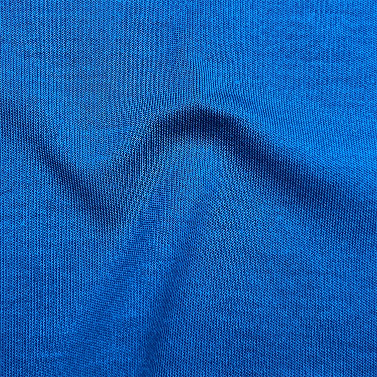 Touch soft feel 92%bamboo 8%spandex elastic knitting fabric high stretch sustainable fabric for baby sleepwear