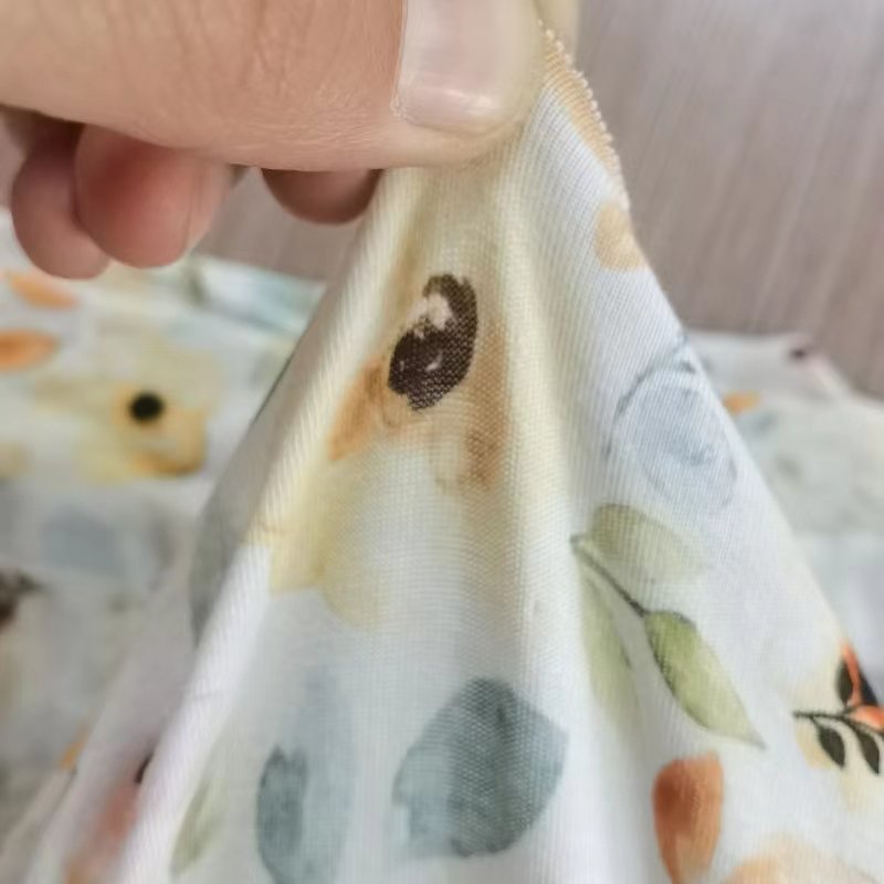 BEIYING Factory supply Sustainable Bamboo fiber digital printing fabric for spring robes sets and nightgown fabrics
