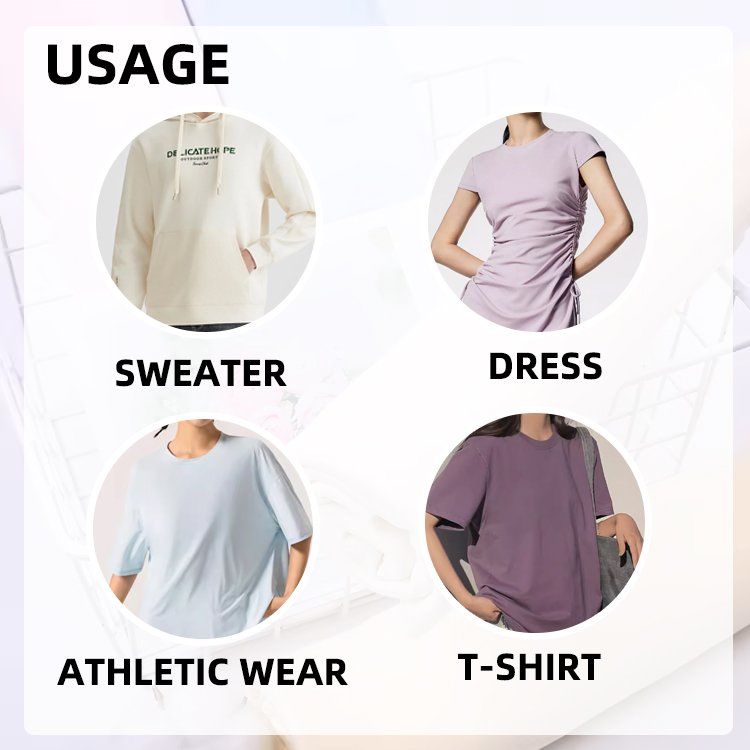 Wholesale Custom Eco-friendly Cotton Bamboo Fabric Breathable Bamboo Fiber Shirt Fabric Knitted Jersey Fabric for Clothes