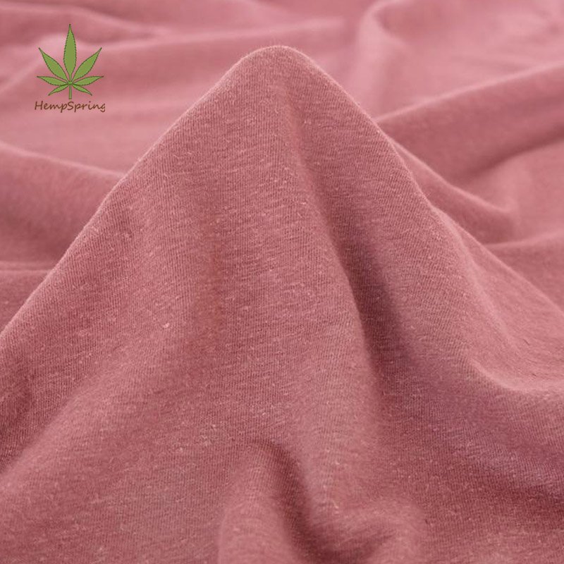 HempSpring hemp 55% organic cotton 45% jersey, hemp fabric,jersey hemp