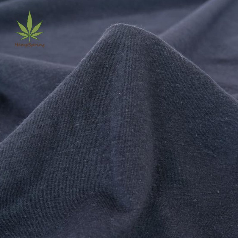 HempSpring hemp 55% organic cotton 45% jersey, hemp fabric,jersey hemp