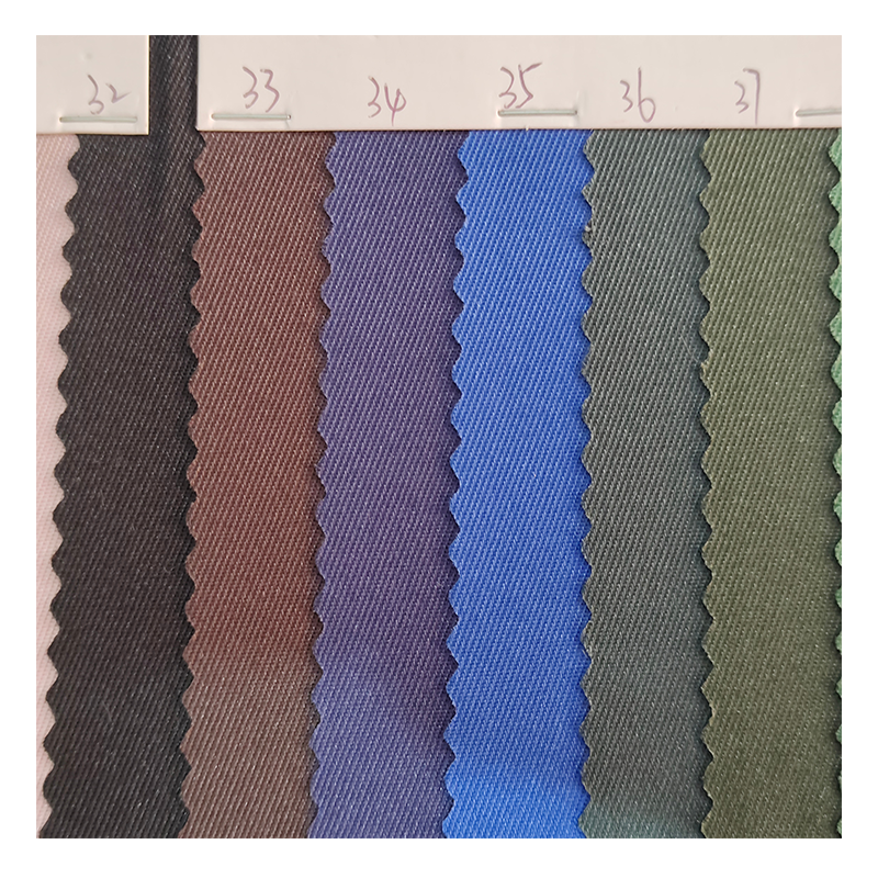 Manufacturer's spot polyester double sided twill gabardine Pu fabric case and bag lining 100% Polyester Fabric curtain fabric
