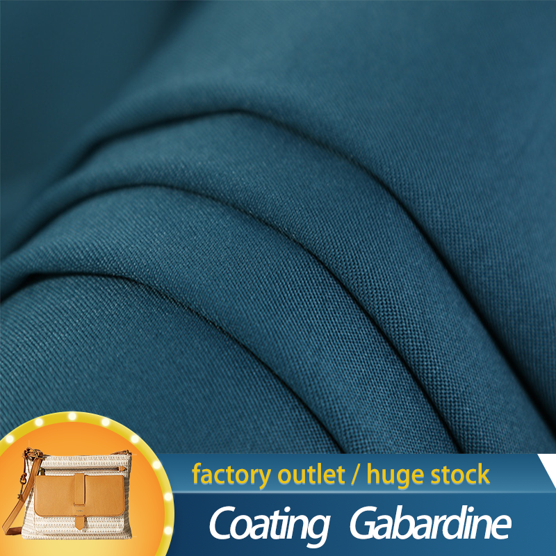 Manufacturer's spot polyester double sided twill gabardine Pu fabric case and bag lining 100% Polyester Fabric curtain fabric