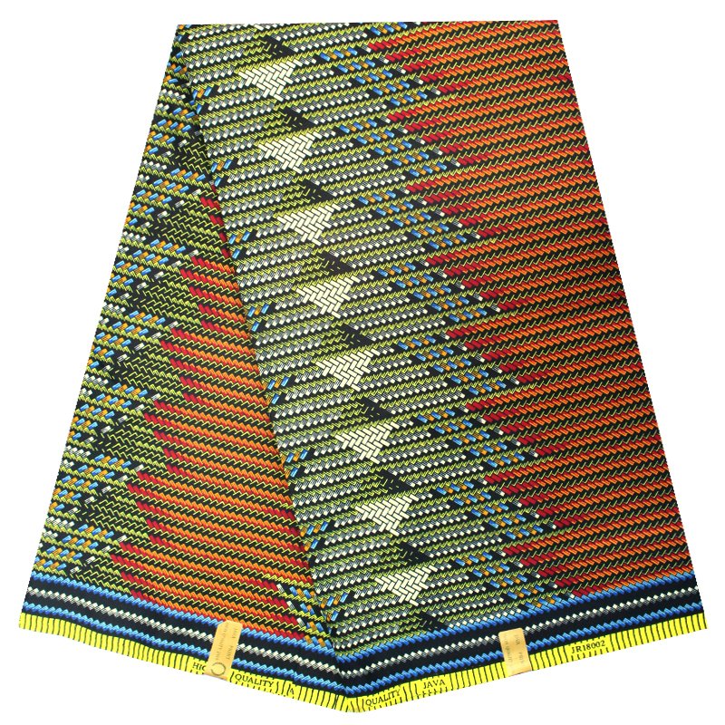 Nouveaute 100% Polyester pour Vetement Tissu Africain Cire Ankara Wax Impression