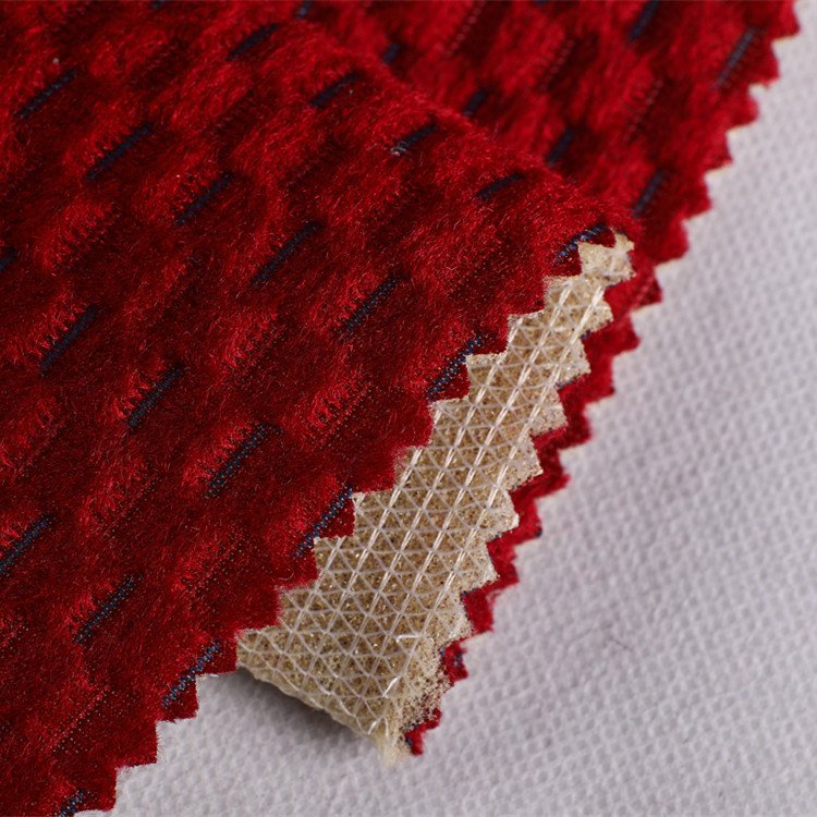 2023 Composite Cushion Plain 100% Polyester Fabric for Bus Seat Cover or Sofa