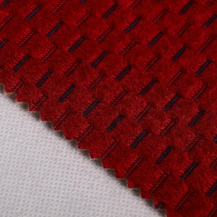 2023 Composite Cushion Plain 100% Polyester Fabric for Bus Seat Cover or Sofa