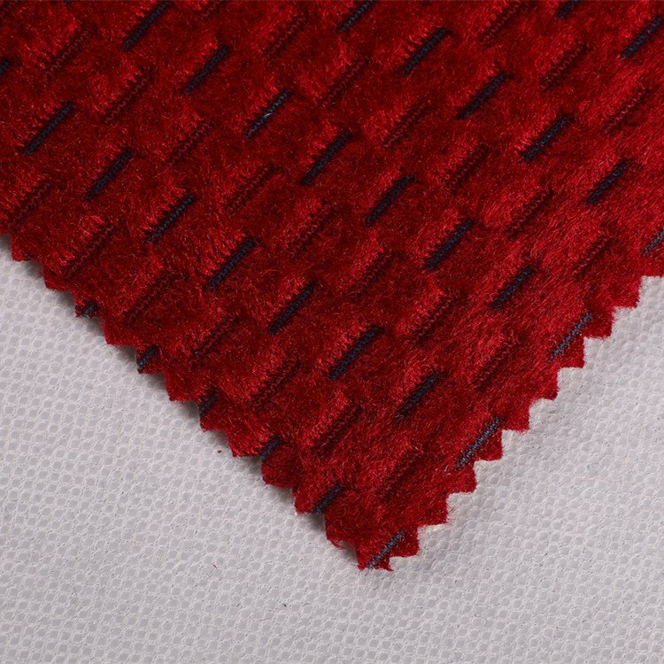 2023 Composite Cushion Plain 100% Polyester Fabric for Bus Seat Cover or Sofa