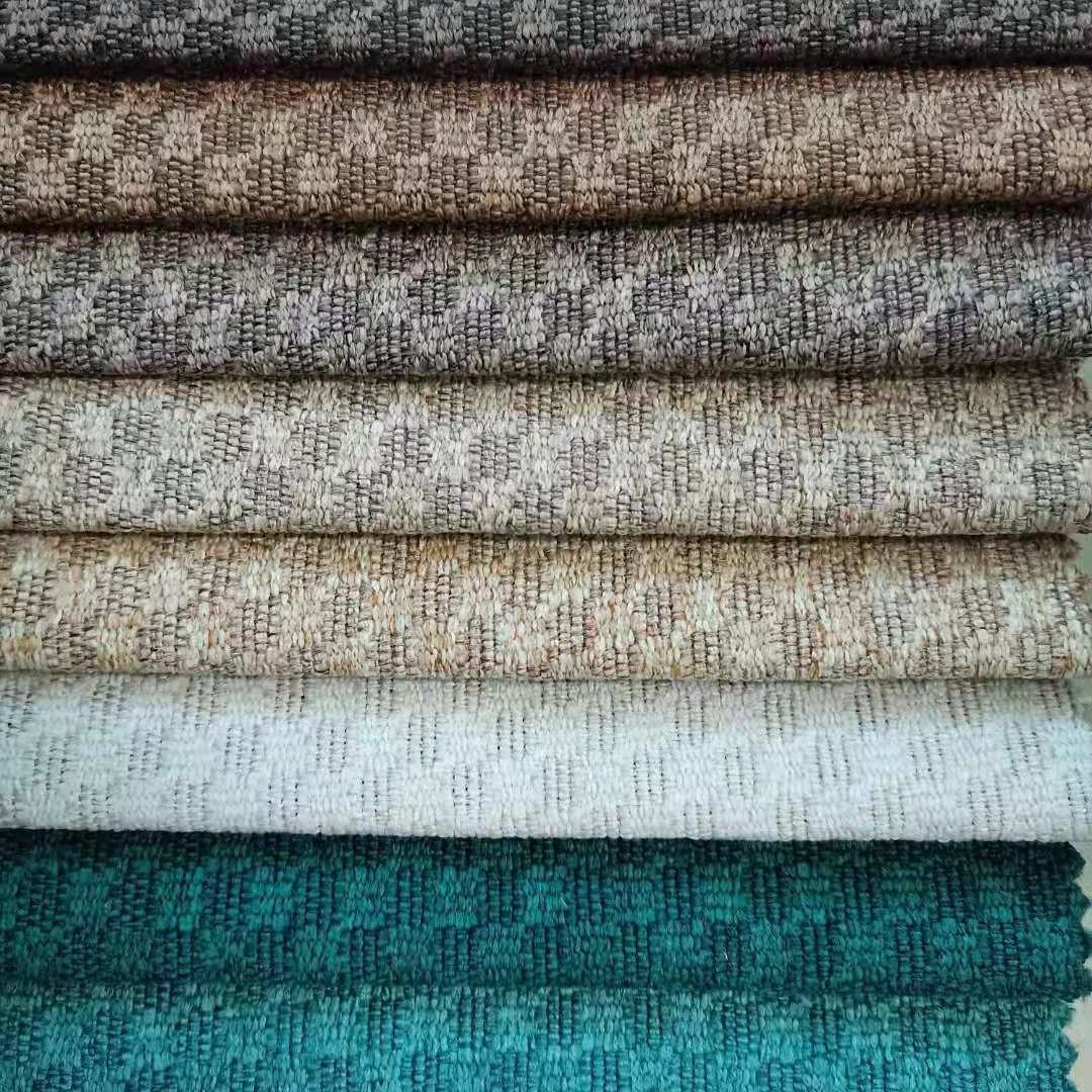 Hometextile 100% polyester linen look sofa upholstery fabric