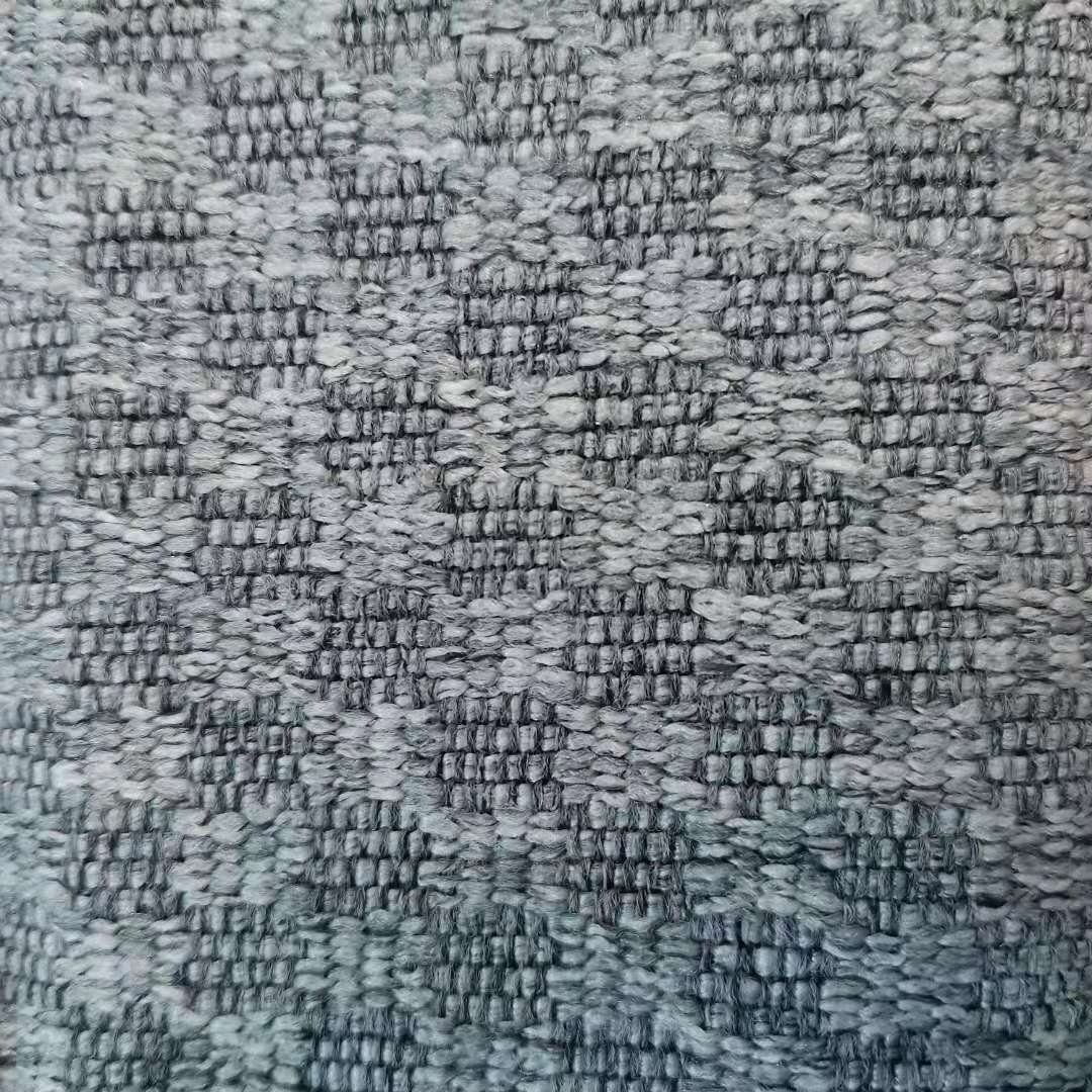 Hometextile 100% polyester linen look sofa upholstery fabric