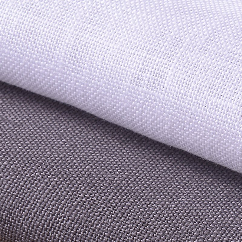 100% flax linen 180gsm weight woven plain dyed fabric for garment 1A99