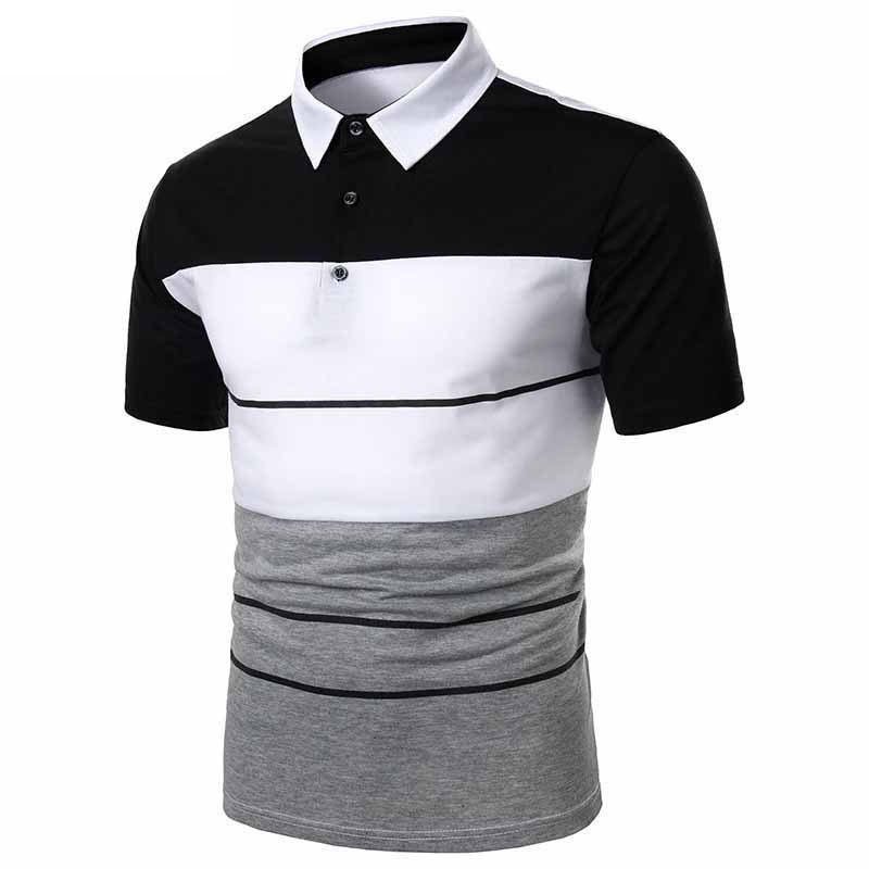 Customized Good Quality Polo Shirts Hot Sell Custom Logo 100% Cotton Polo Shirts Breathable Men's Polo Shirts