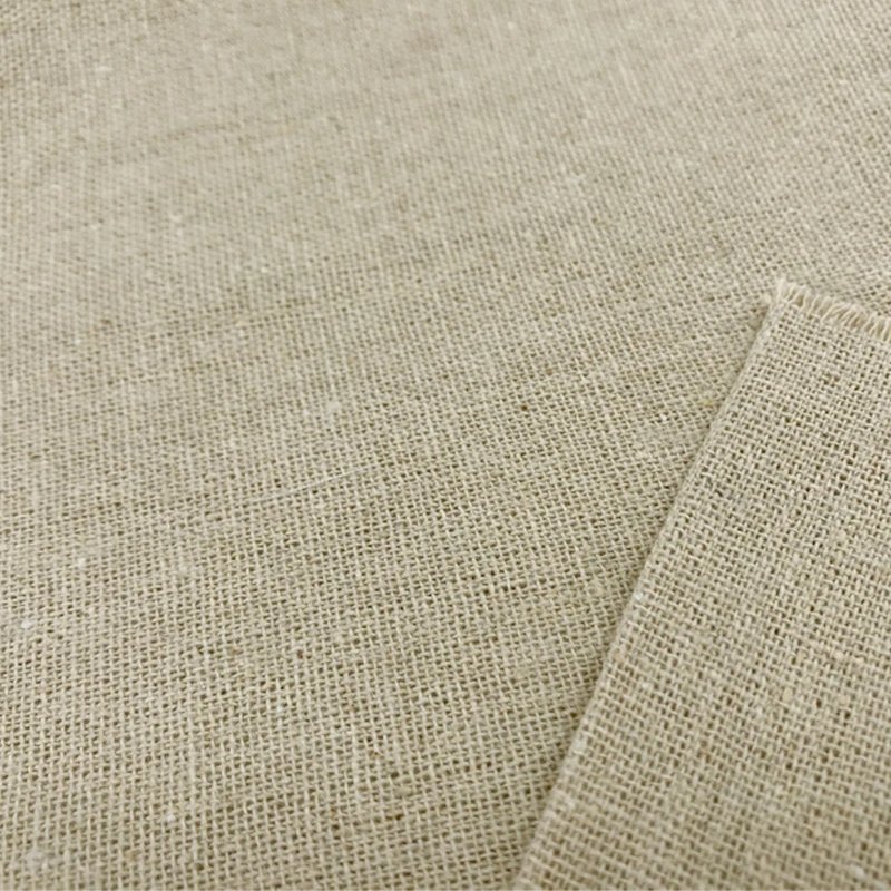 Manufacturer Chinese Factory Wholesale Natural Linen Fabric For Needle Embroidery Patchwork Sewing Textiles