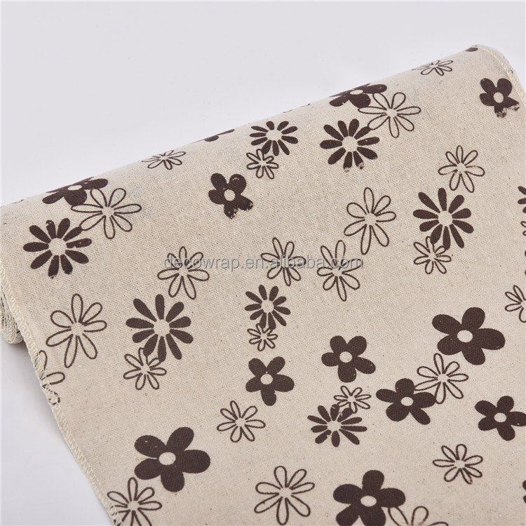 28*10yds wholesale patchwork printed Linen fabric price for Tissue Kids Bedding textile for Sewing Tilda Doll handmade materials