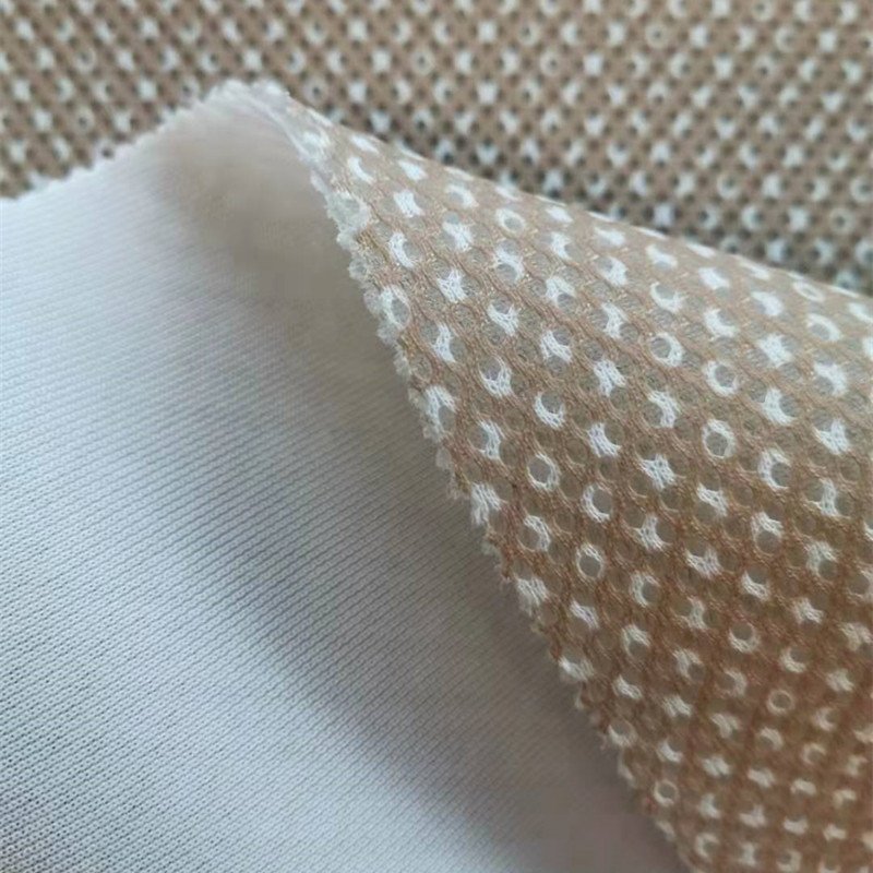 Eco-friendly soft hand feel polyester digital printed 3D air mesh fabric, for baby cribs and stroller