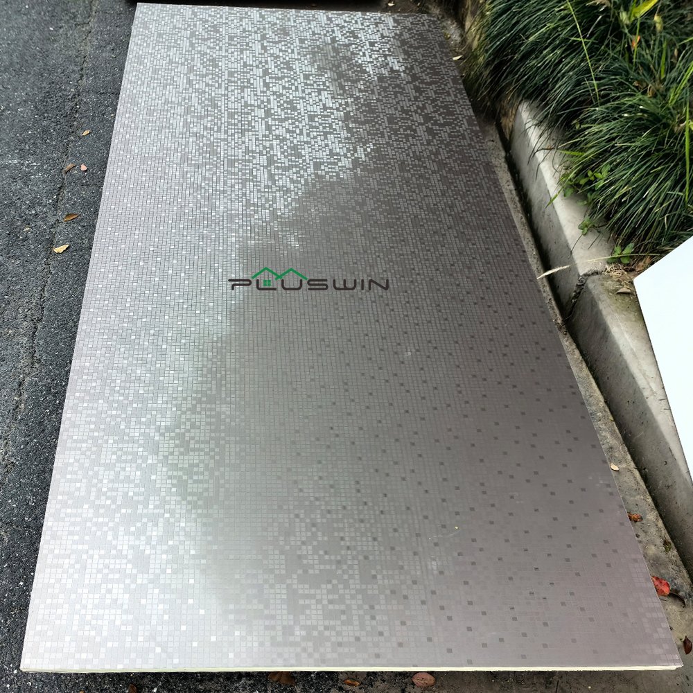 New Arrival Bamboo Fiber Charcoal Board 1220x2800mm Metal Marble Wooden Finish Plastic Sheets