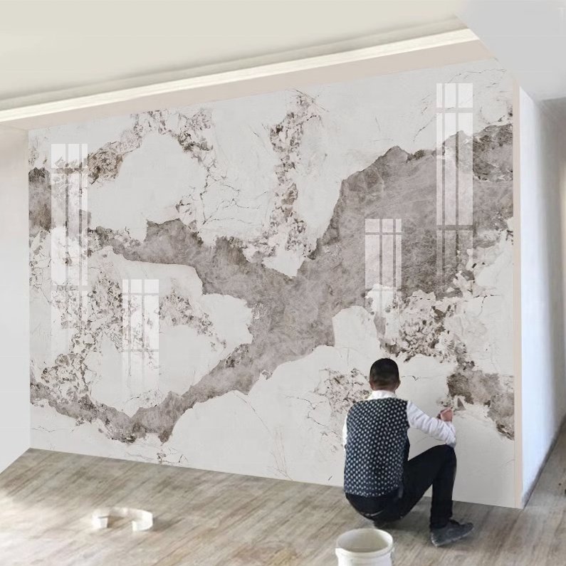 New Arrival Bamboo Fiber Charcoal Board 1220x2800mm Metal Marble Wooden Finish Plastic Sheets