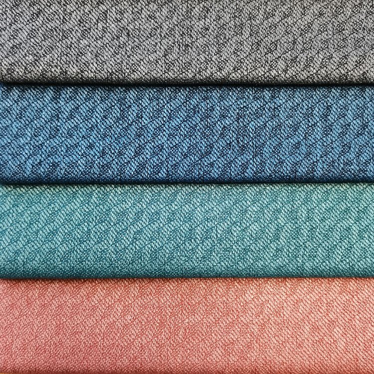 Wholesale European Linen Fabric 100% Polyester Cheap Soft Linen Look Sofa Fabric For Upholstery