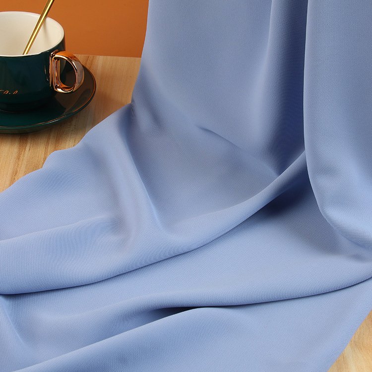 Super soft 230gsm polyester twill fabric fashion clothes fabric for pants fabric
