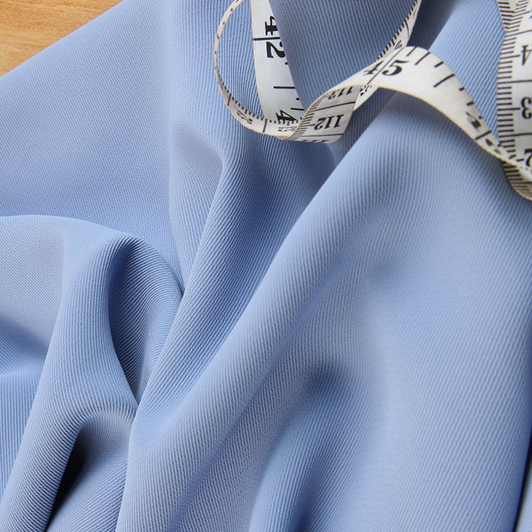 Super soft 230gsm polyester twill fabric fashion clothes fabric for pants fabric