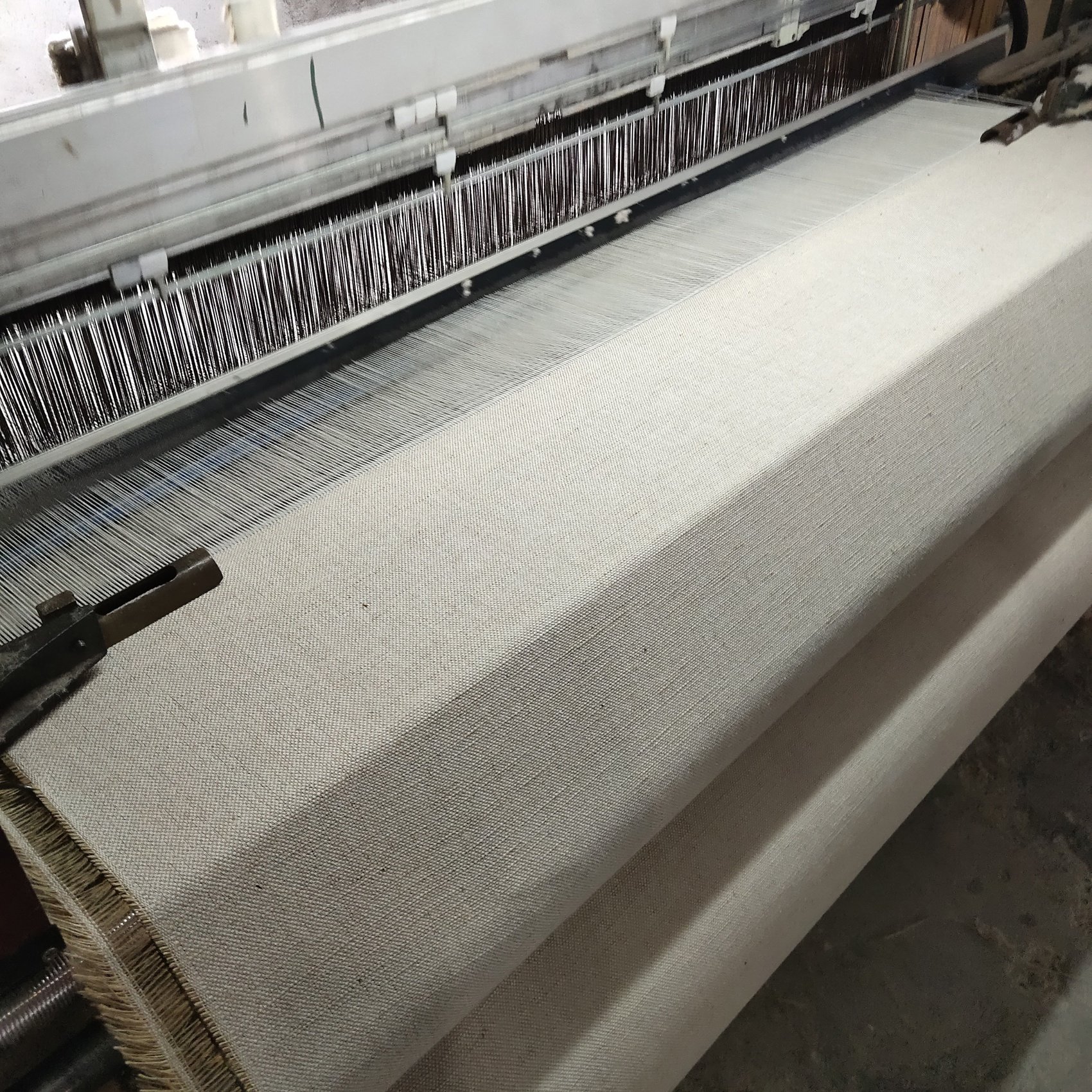 Jute Cotton Blend Fabric hessian fabric for Furniture Sofa Curtain