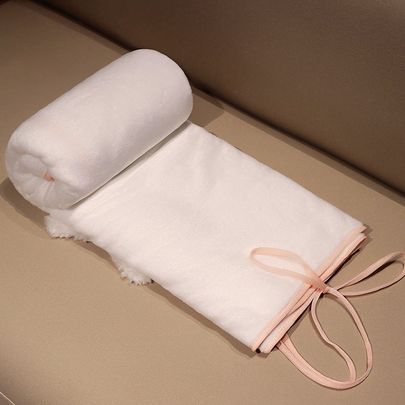 Cartoon coral velvet blanket thickened cover blanket Office nap single plush air conditioning flannel blanket