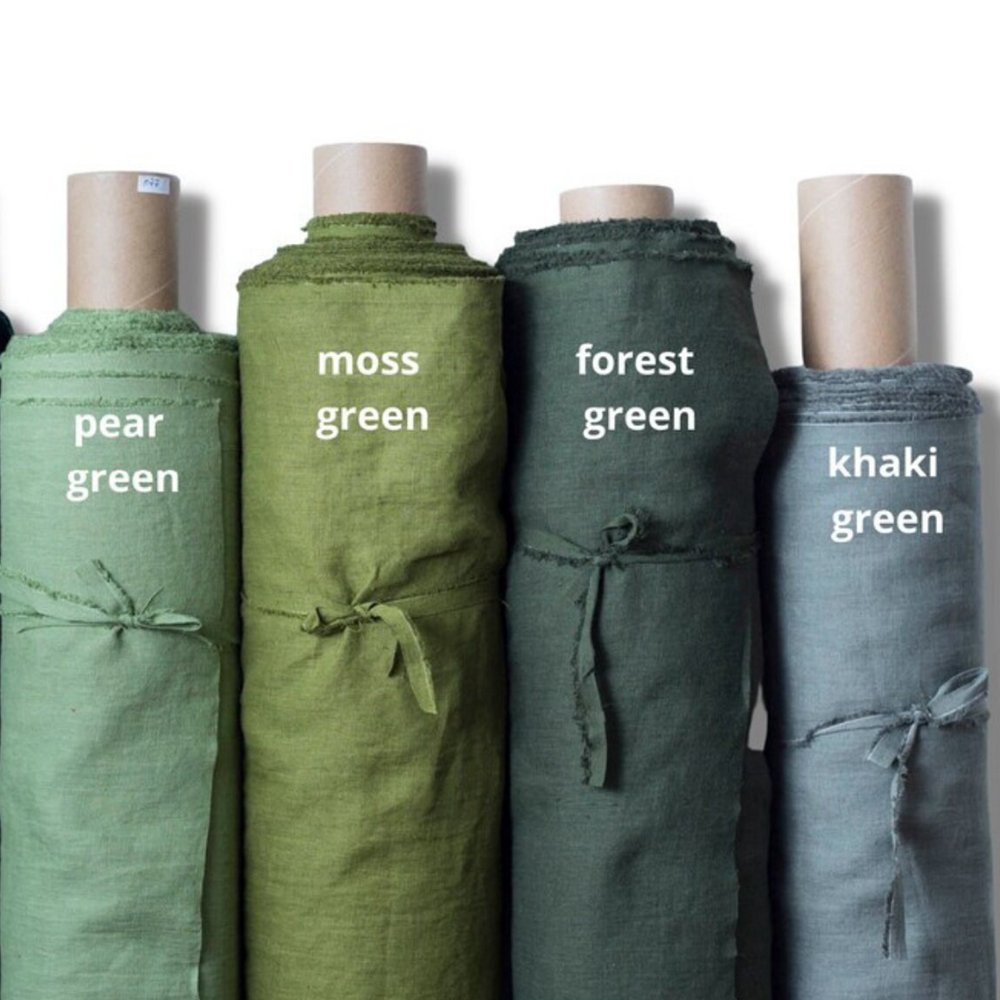 OEM factory Multiple colour raw pure for clothing 100% linen & flax organic linen fabric for apparel