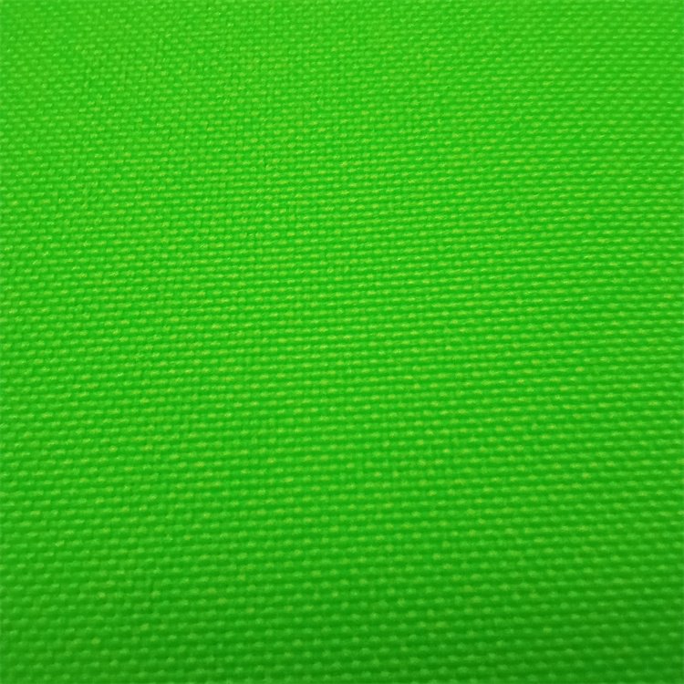100% polyester safety vest fabric fluorescent green fabric waterproof coated for safety vests workwear hi vis fa