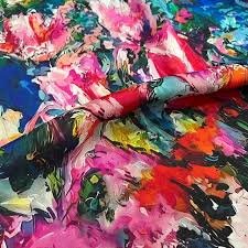 pure polyester fabric digital print on polyester fabric 100% pure polyester fabric print