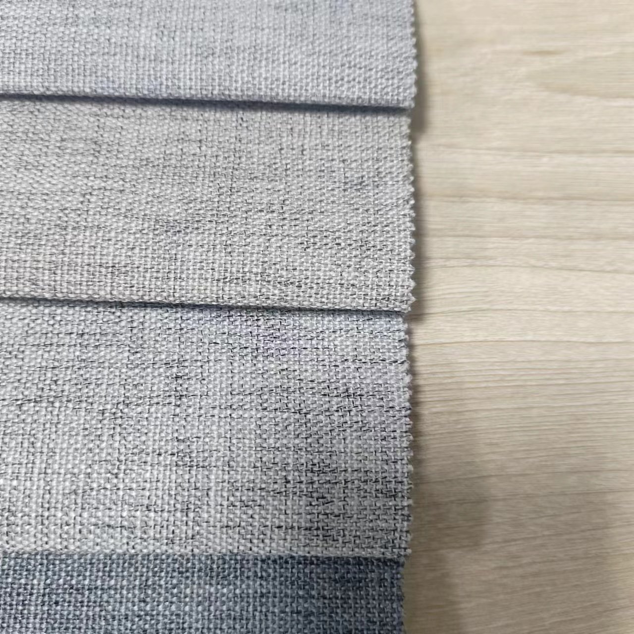Wholesale FR Available for hotel double sides 100% Polyester blackout curtain fabric