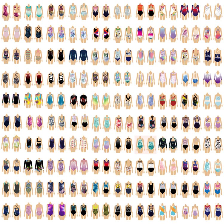 Professional printed onesie gymnastics dance sports women girl custom design fabric training dancewear ballet leotards