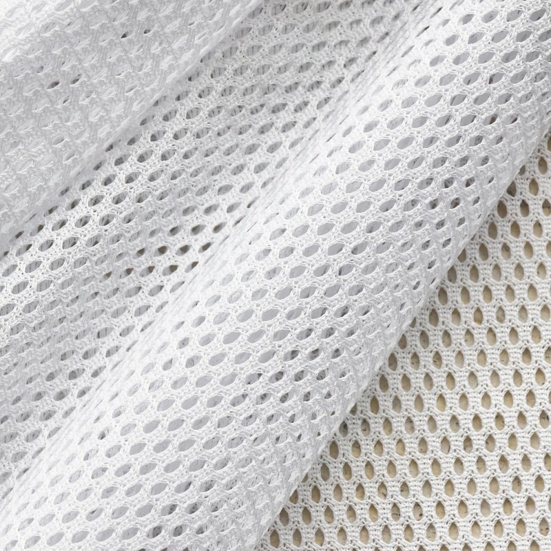 High quality 100% polyester mesh fabric for clothing full polyester knitted fabric
