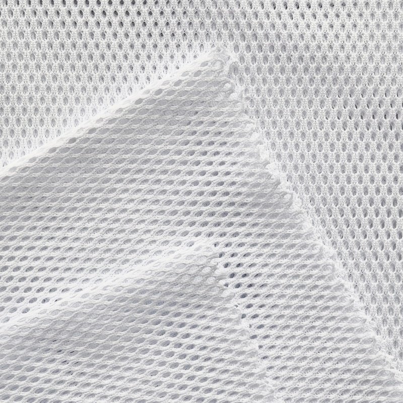 High quality 100% polyester mesh fabric for clothing full polyester knitted fabric