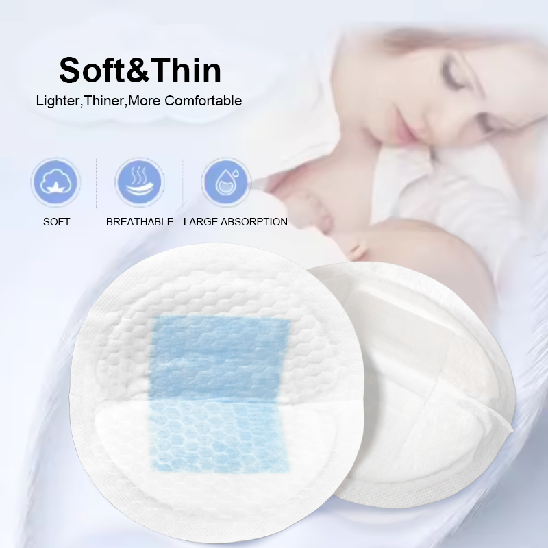 Bestcare new hot selling products absorbent natural bamboo fiber surface disposable breast nursing pads