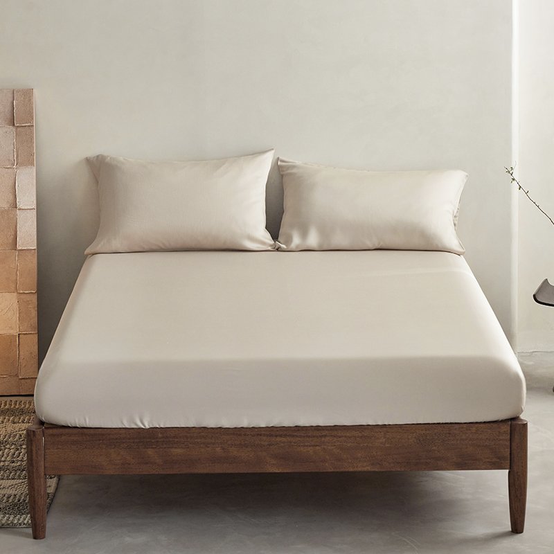 OEKO certification 100% sustainable luxury bed cover customized bamboo fitted sheets with pillowcases for adults and kids