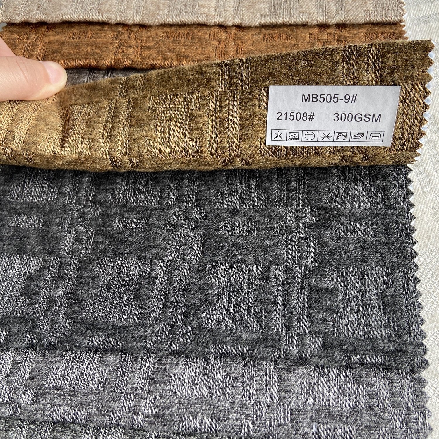 RedSun Textile mb505 Artificial Linen Polyester Fabric for Sofa Cover