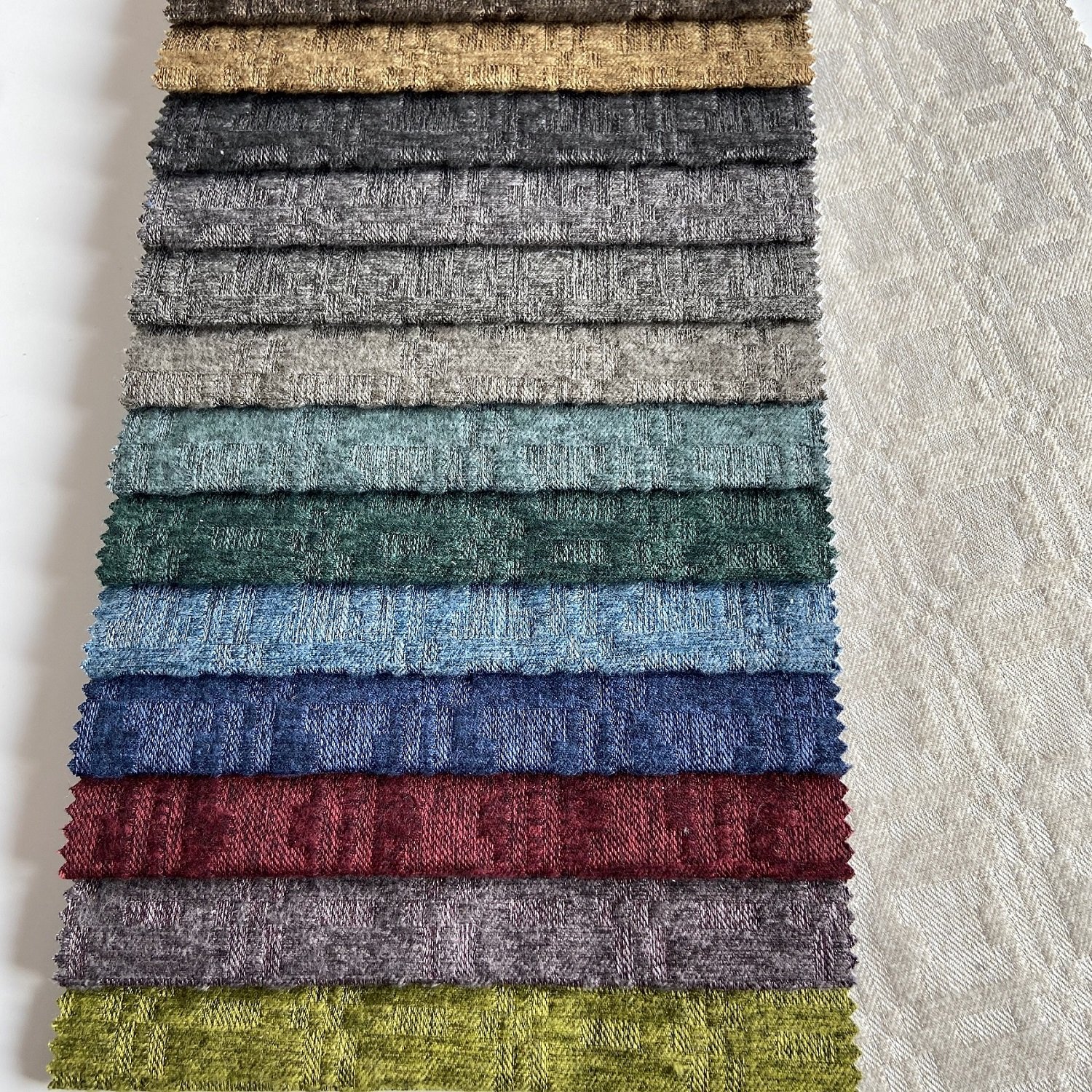 RedSun Textile mb505 Artificial Linen Polyester Fabric for Sofa Cover