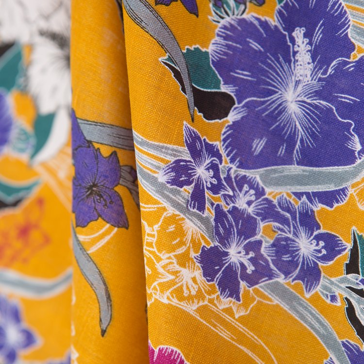 Selling 100% linen fabric digital printing plain italian linen fabric for curtains