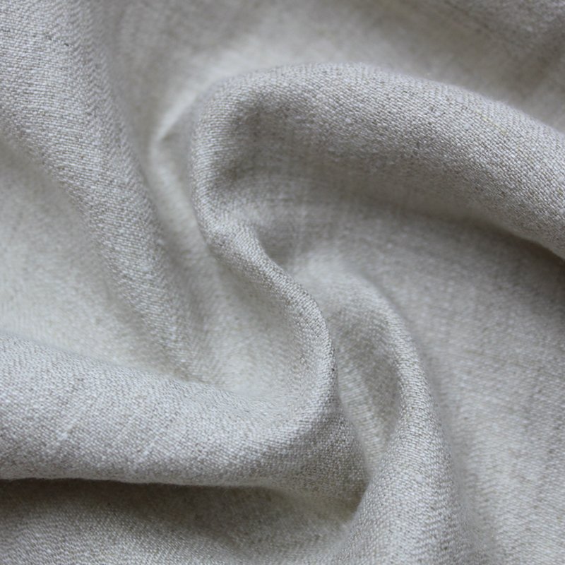 Hot Sale Natural Breathable Herringbone 100% Pure Flax Linen Fabric for shirt pant YARN DYE HERRINGBONE FLAX
