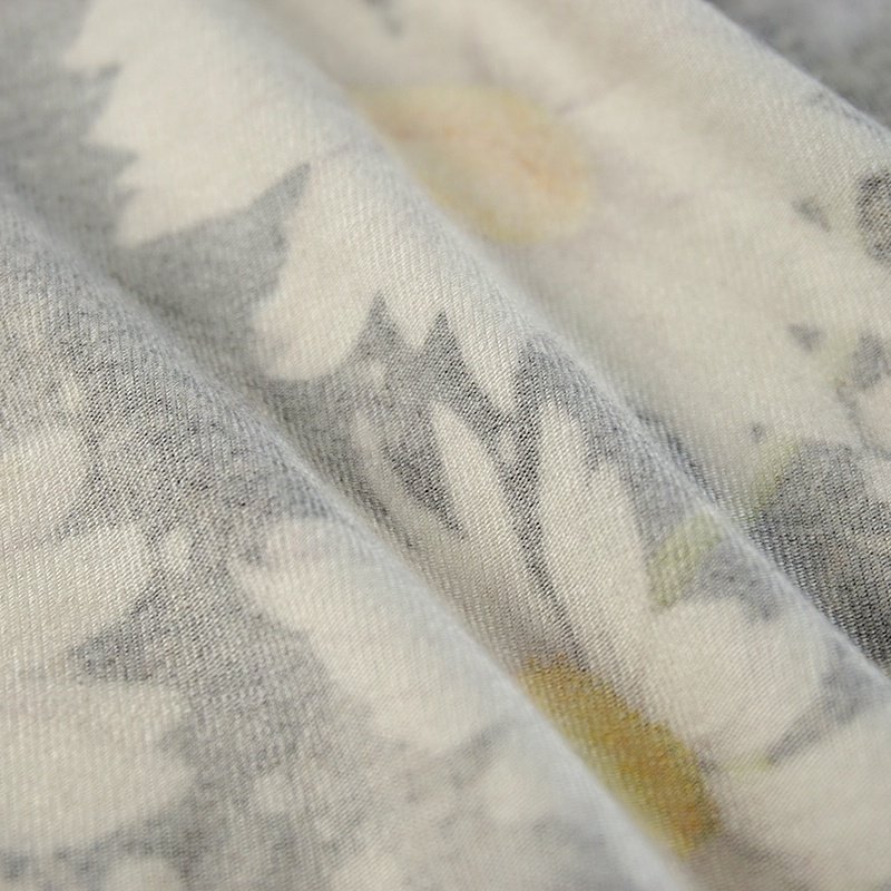 Wholesale organic knitted custom digital printed knitting bamboo fiber fabric for baby