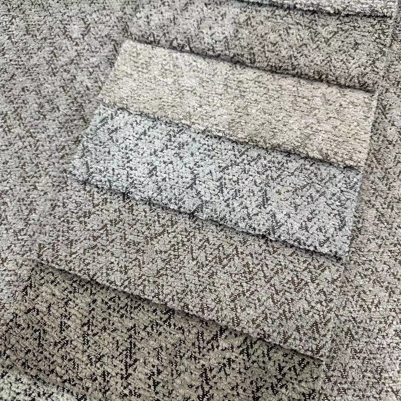 KARL- polyester home textile sofa fabric for plain Comfortable Warm Upholstery Pillow linen curtain fabrics For Home