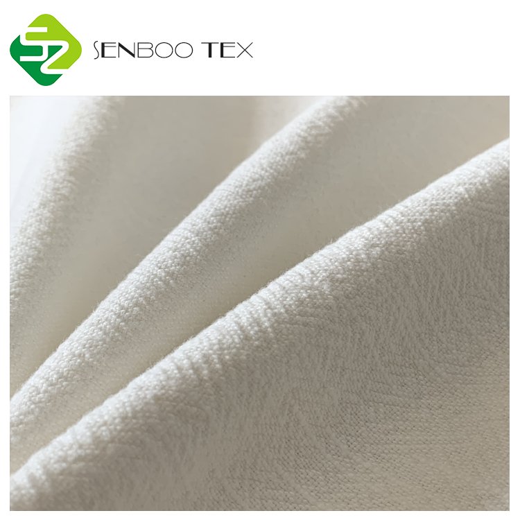 New Arrival Heavy Linen Fabric 300 GSM Soft White Cotton Texture Woven Technique for Clothes Sofas Girls' & Boys' Appointments