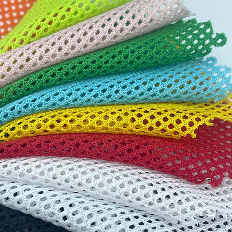75D 110g Summer New Sports 100 Polyester Knitted grid Mesh Cloth Fabric for office chair